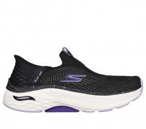 Black Skechers Slip-ins Max Cushioning Af - Fluidity Women's Sneakers | WSTD-20937