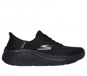 Black Skechers Slip-ins: Max Cushioning Elite - Vanish Women's Sneakers | RHPN-80432