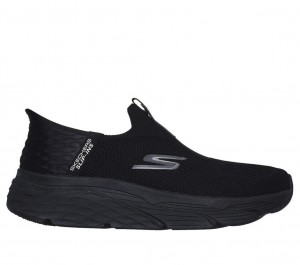 Black Skechers Slip-ins: Max Cushioning - Advantageous Men's Sneakers | VEFJ-83216