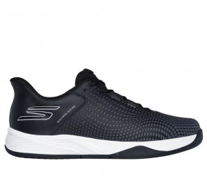 Black Skechers Slip-ins Relaxed Fit: Viper Court Reload Men's Sneakers | RXFC-89105