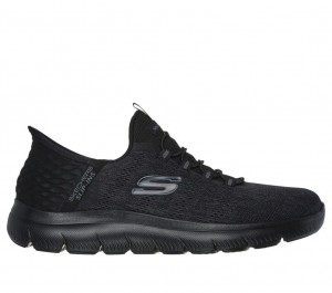 Black Skechers Slip-ins: Summits - Key Pace Men's Sneakers | IGXM-65790