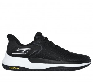 Black Skechers Slip-ins: Viper Court Elite Men's Sneakers | WYXD-45392