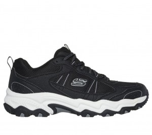 Black Skechers Stamina At Women's Sneakers | PKXC-74835