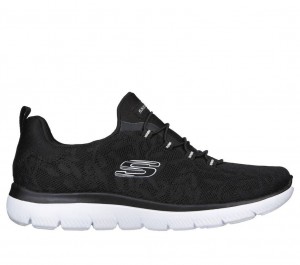 Black Skechers Summits - Good Taste Women's Sneakers | RIWC-59832