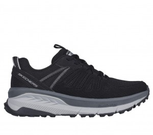 Black Skechers Switch Back - Cascades Women's Sneakers | DMGR-10584