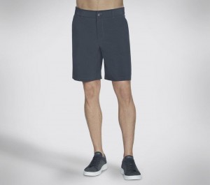 Black Skechers The Go Walk Everywhere 9-inch Men's Shorts | AXRP-84139