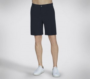 Black Skechers The Go Walk Everywhere 9-inch Men's Shorts | NQTX-47692