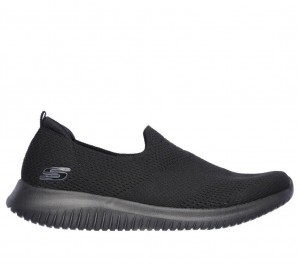 Black Skechers Ultra Flex - Harmonious Women's Sneakers | BGOX-26540