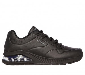 Black Skechers Uno 2 - Air Around You Women's Sneakers | JNQW-70264