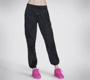 Black Skechers Uno Cargo Women's Pants | NCTX-94276