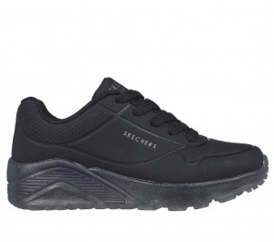 Black Skechers Uno Ice Boys' Sneakers | KLTF-95203