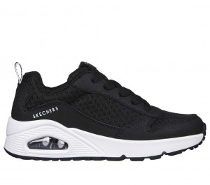 Black Skechers Uno - Powex Boys' Sneakers | PLTM-02396