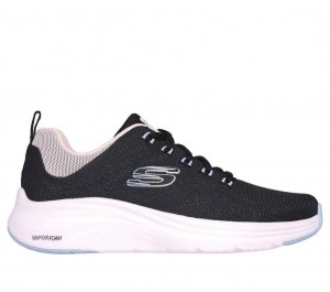 Black Skechers Vapor Foam Women's Sneakers | XYDO-35826