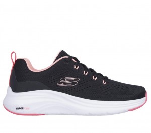 Black Skechers Vapor Foam - Fresh Trend Women's Sneakers | XZMF-37526