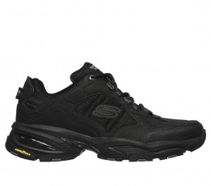 Black Skechers Vigor 3.0 Men's Sneakers | UXPC-84259