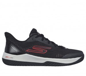 Black Skechers Viper Court Pro - Pickleball Men's Sneakers | HSPI-82965