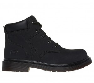 Black Skechers Work: Amray St Women's Boots | ZIXK-31947