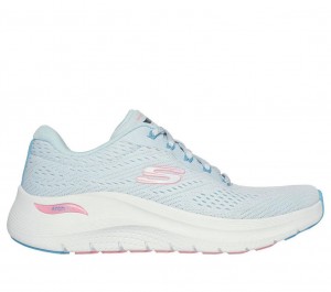 Blue Skechers Arch Fit 2.0 - Big League Women's Sneakers | NFWD-02415