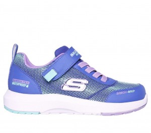 Blue Skechers Dynamic Tread - Journey Time Girls' Sneakers | TEMX-78256