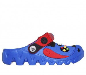 Blue Skechers Foamies: Zaggle - Hydro-pointz Boys' Sandals | LITP-65437