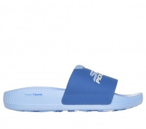 Blue Skechers Hyper Slide - Revive Women's Sandals | ZGYN-79134