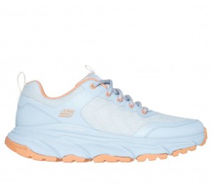 Blue Skechers Relaxed Fit: D'lux Journey - Verbena Women's Sneakers | YTAS-67031