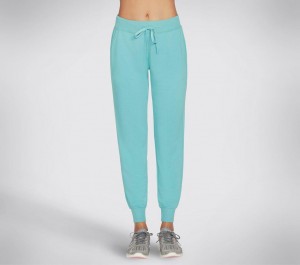 Blue Skechers Skechluxe Restful Jogger Women's Pants | WBTP-81492