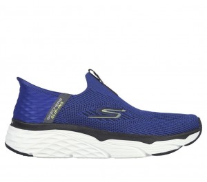 Blue Skechers Slip-ins: Max Cushioning - Advantageous Men's Sneakers | GRCZ-60183