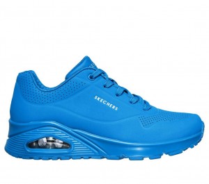 Blue Skechers Uno - Night Shades Women's Sneakers | RMDA-18095