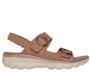 Brown Skechers Easy Going - Certified Charm Women's Sandals | JUDN-20316