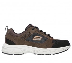 Brown Skechers Relaxed Fit: Oak Canyon Men's Sneakers | RPMD-85910