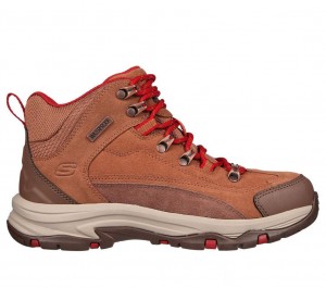 Brown Skechers Relaxed Fit: Trego - Alpine Trail Women's Boots | ASJD-05762