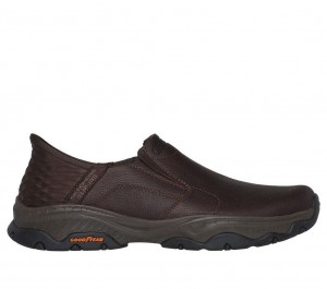 Brown Skechers Rf: Craster - Lanigan Men's Slip On | JXZL-21350