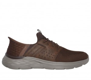 Brown Skechers Rf: Garner - Newick Men's Slip On | DSTV-65978