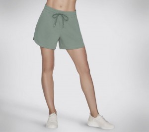 Green Skechers Everyday 5 Inch Women's Shorts | FWXR-61582