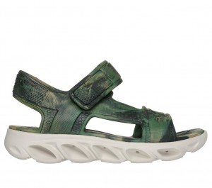 Green Skechers Foamies: Hypno-splash - Hydrotastic Boys' Sandals | AHPJ-71058