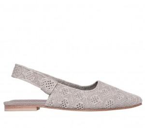 Grey Skechers Cleo Snip - Sweet Time Women's Flats | MGVU-19374