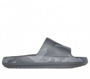 Grey Skechers Foamies: Arch Fit Horizon - Captain Men's Sandals | HUPO-89726