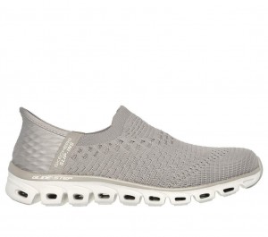 Grey Skechers Glide-step - Enchanting Women's Slip On | WTCV-09536