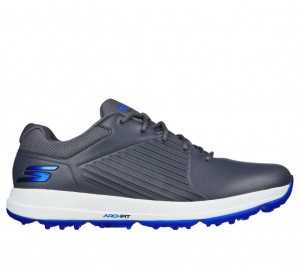 Grey Skechers Go Golf Elite 5 - Gf Men's Walking Shoes | FDIM-81634