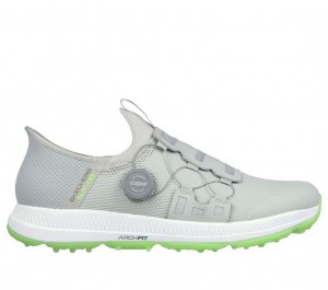 Grey Skechers Go Golf Elite 5 - Slip 'in Men's Slip On | MVPR-97841