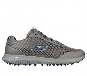 Grey Skechers Go Golf Max Fairway 3 Men's Walking Shoes | CGSO-45012