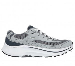 Grey Skechers Go Run Consistent 2.0 - D'lites Jogger Men's Sneakers | KJFW-83176