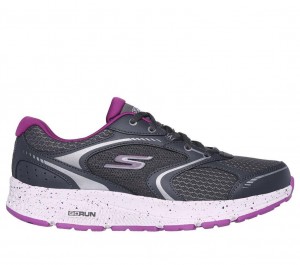 Grey Skechers Go Run Consistent - Dynamic Energy Women's Sneakers | DORY-18692