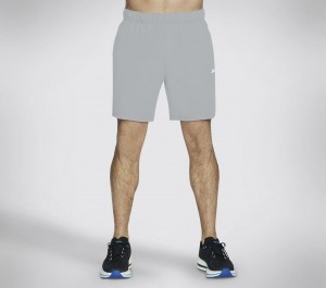 Grey Skechers Go Stretch Ultra 7 Inch Men's Shorts | VCTK-91463