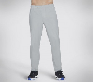 Grey Skechers Go Stretch Ultra Tapered Men's Pants | EIQX-62178