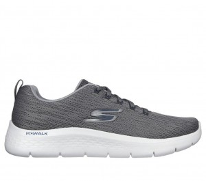 Grey Skechers Go Walk Flex - Quota Men's Sneakers | JEXF-71854