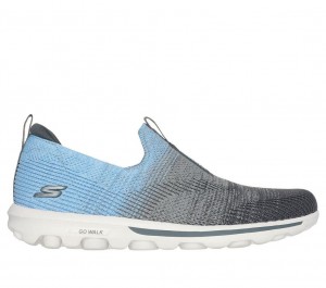 Grey Skechers Go Walk Travel - Ibiza Women's Slip On | HYXV-94625