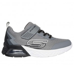 Grey Skechers Microspec Max Ii - Vodrox Boys' Sneakers | XMDV-25167