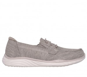 Grey Skechers On The Go Ideal - Coastal Women's Boat Shoes | ALTP-04286